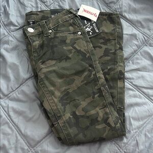 Camouflage Print True Religion Jeans